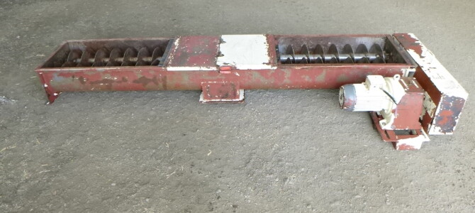 Twin Screw U Trough Auger / Screw Conveyor