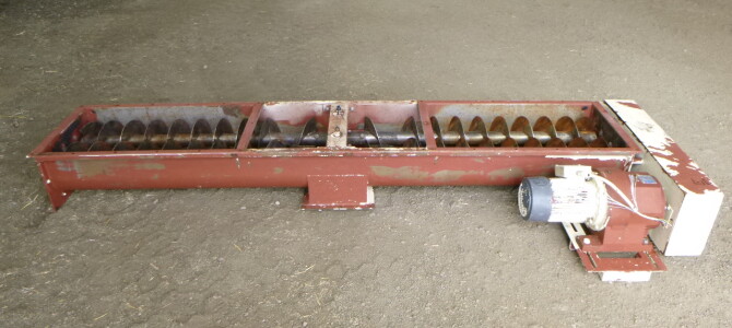 Twin Screw U Trough Auger / Screw Conveyor