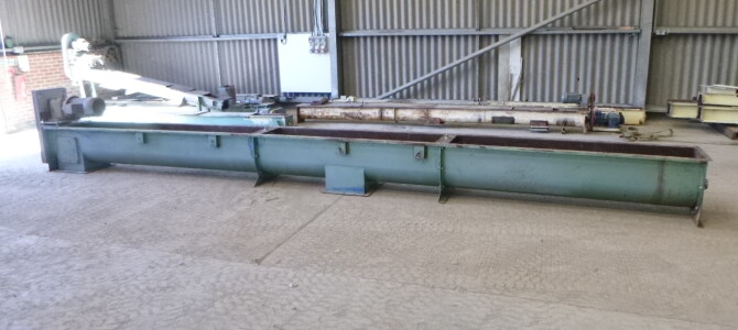 420mm U Trough Auger / Screw Conveyor