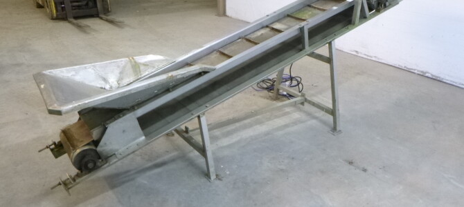 Stainless Steel Slatted Belt Conveyor