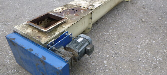 420mm U Trough Auger / Screw Conveyor