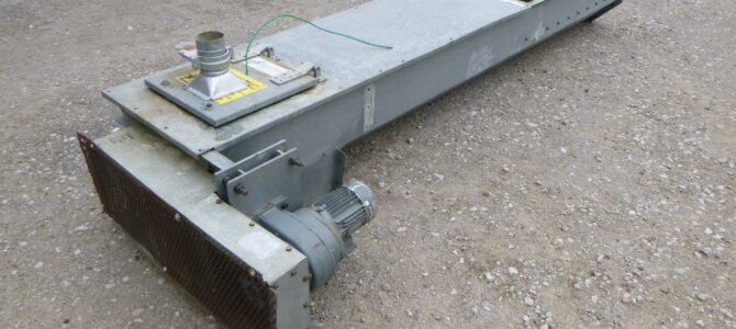 540mm U Trough Auger / Screw Conveyor