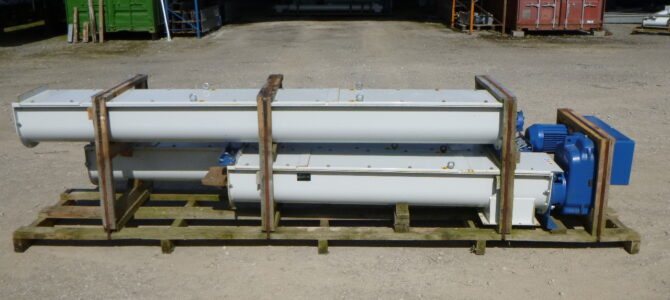 Brand New 275mm WAM U Trough Auger / Screw Conveyor